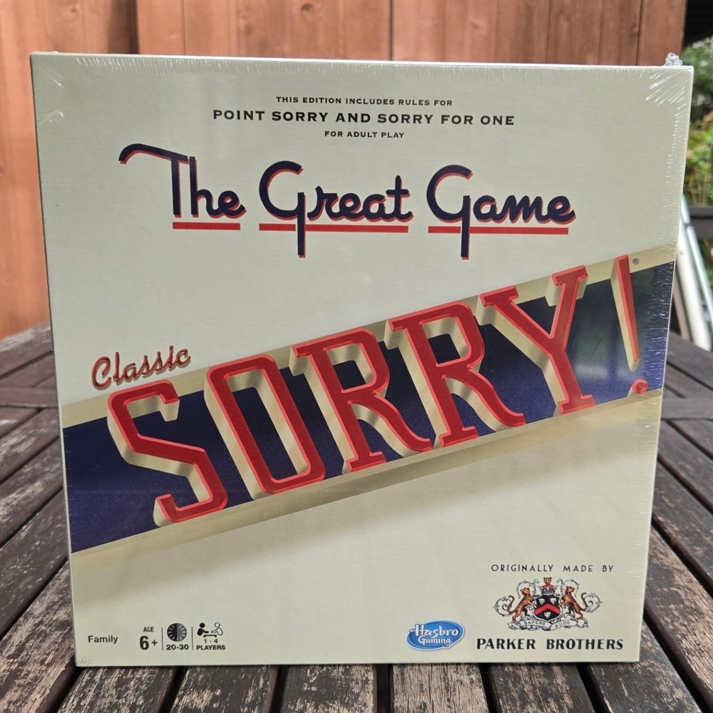 Vintage Classic Sorry! The Great Game Board Game (Winning Moves / Hasbro)